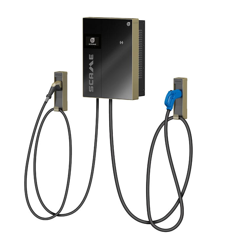 SCAME PARRE - WALL BOX DC LAN+ROUTER 25KW CCS2+CHADEMO