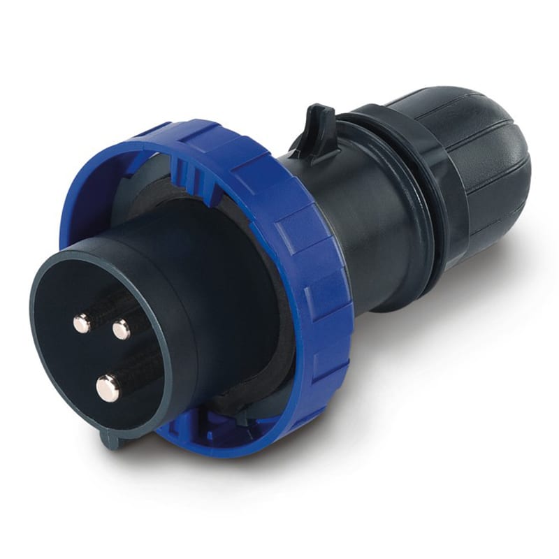 SCAME PARRE - SPINA MOBILE 32A 2P+T 6H IP66/IP67/IP69