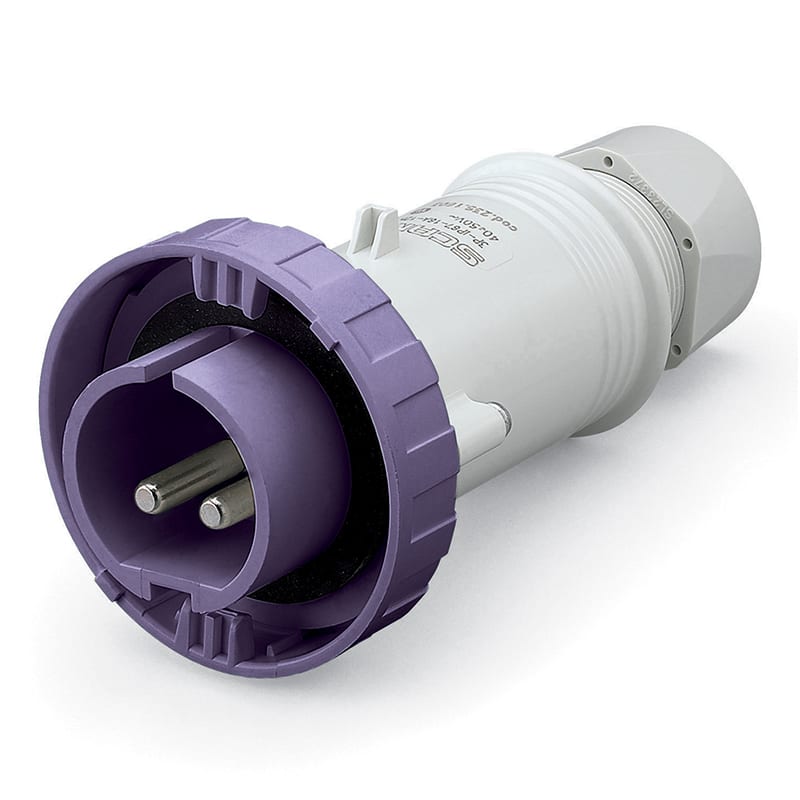 SCAME PARRE - SPINA VOL.<50V 2P 16A 24V IP67