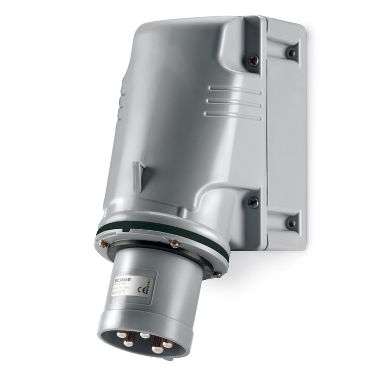 SCAME PARRE - SPINA DA PARETE IP44 2P+T 63A 480-500V
