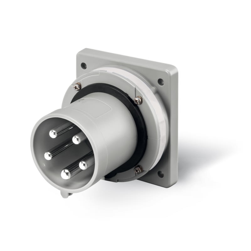 SCAME PARRE - SPINA DA INCASSO 63A 2P+T 8H IP44/IP54