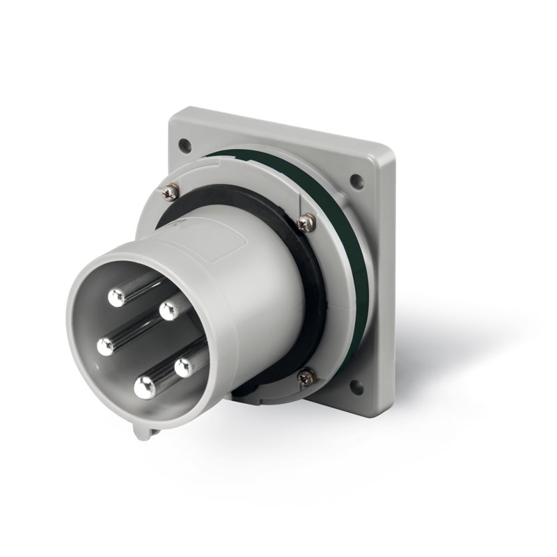 SCAME PARRE - SPINA DA INCASSO 63A 3P+T 5H IP44/IP54