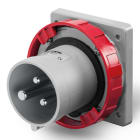 SCAME PARRE - SPINA DA INCASSO 125A 2P+T 4H 100-130V