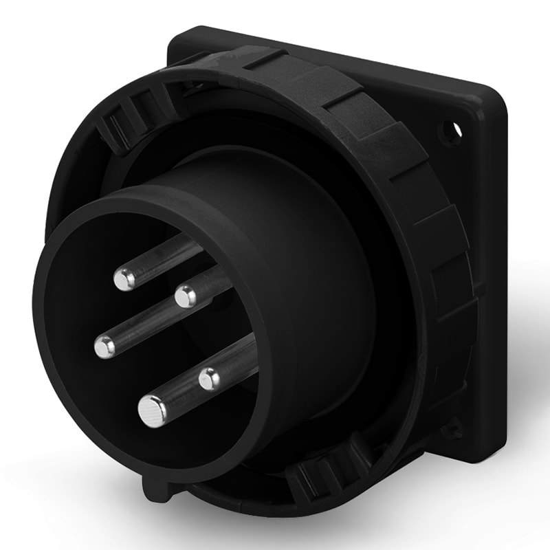 SCAME PARRE - SPINA DA INCASSO 32A 3P+N+T 6H 346-415V