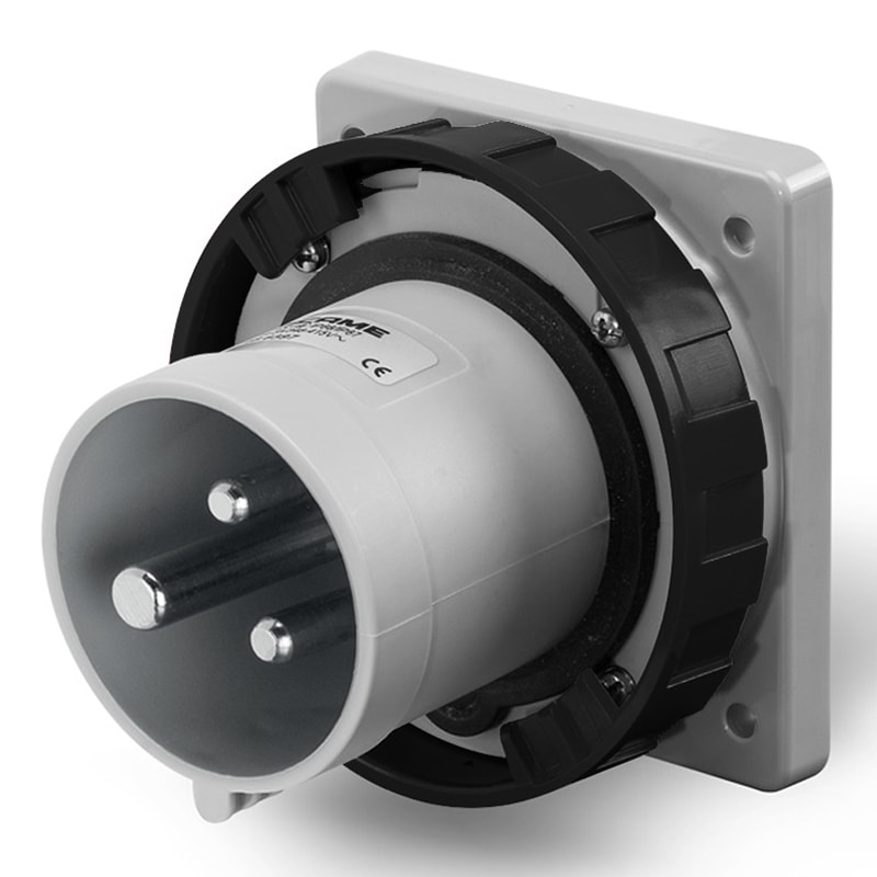 SCAME PARRE - SPINA DA INCASSO 63A 2P+T 7H 480-500V