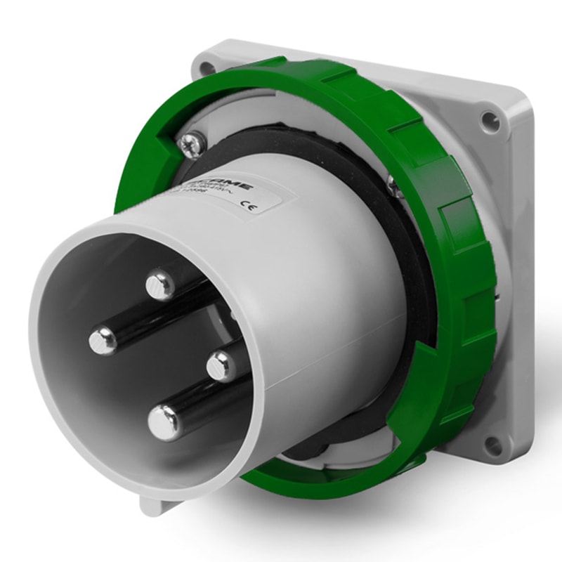 SCAME PARRE - SPINA DA INCASSO 63A 3P+T 10H >50V