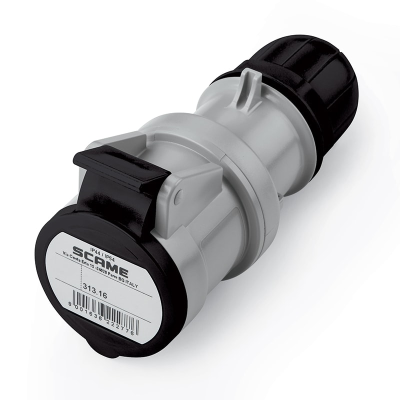 SCAME PARRE - PRESA MOBILE 2P+T IP44 16A 7H 480-500V