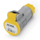 SCAME PARRE - PRESA MOBILE 2P+T IP44 16A 4H 100-130V