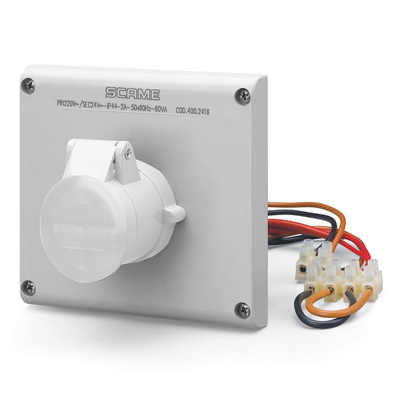 SCAME PARRE - PRESA INCASSO OMNIA 2P 32A <50V 12H IP44