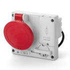 SCAME PARRE - PRESA INC.OMNIA C/FUS.3P+T 32A 6H IP44