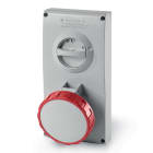 SCAME PARRE - PRESA INCASSO OMNIA 63A 3P+N 6H IP67