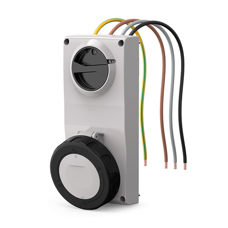 SCAME PARRE - PRESA INCASSO PROXIMA 3P+T 16A 7H