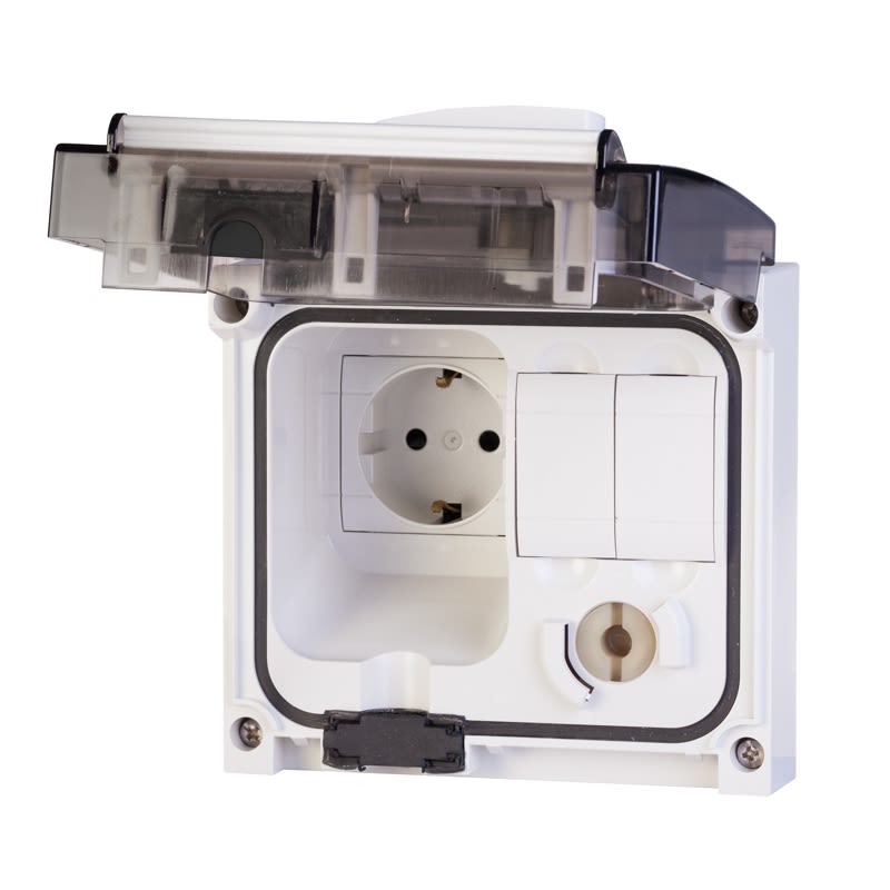 SCAME PARRE - PRESA OMNIAPLUS TEDESCA SHUTTERED FUSE