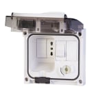 SCAME PARRE - PRESA OMNIAPLUS 1 BIVAL. CON MT