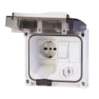 SCAME PARRE - PRESA OMNIAPLUS PLURISTANDARD CON MT