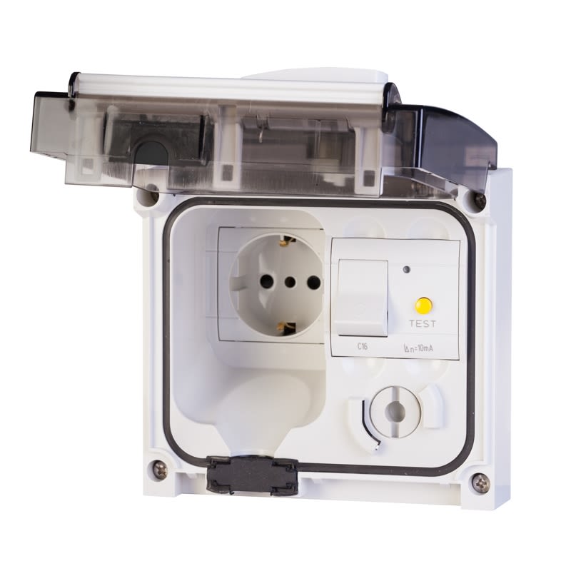 SCAME PARRE - PRESA OMNIAPLUS P30 CON MT-DIFF.