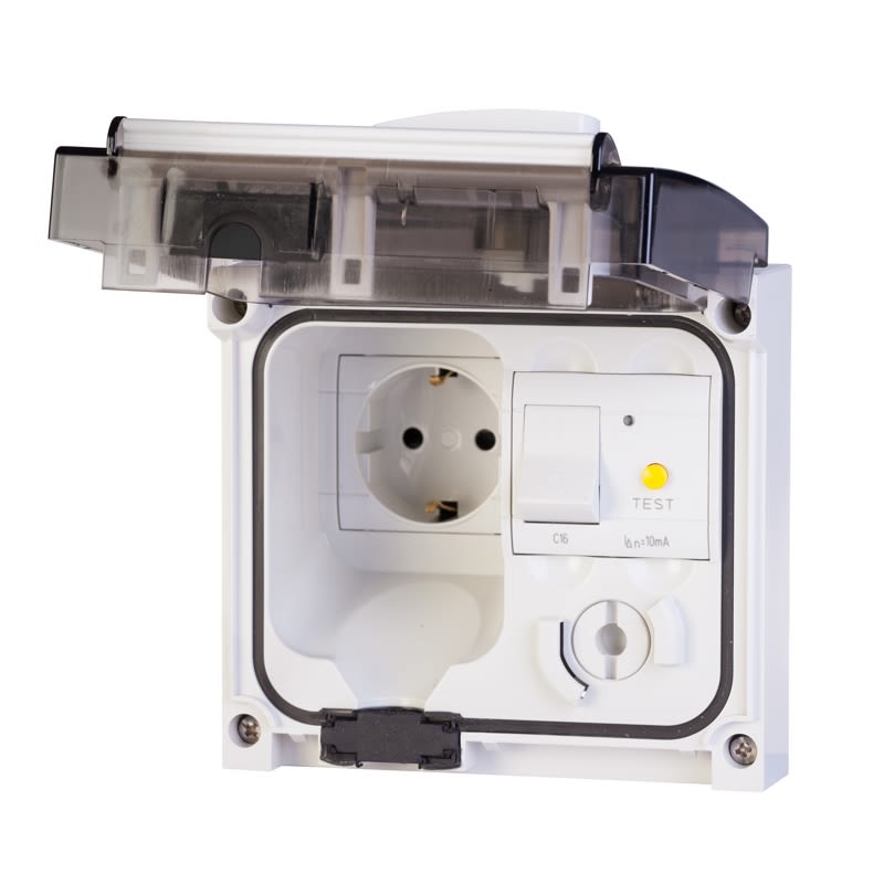 SCAME PARRE - PRESA OMNIAPLUS TEDESCA SHUTTER MT-DIFF.