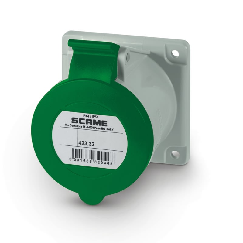 SCAME PARRE - PRESA INCASSO 3P+N+T IP44/IP54 32A 2H