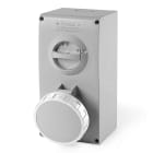 SCAME PARRE - PRESA INTERBL. 63A 2P+T 12H IP66/IP67