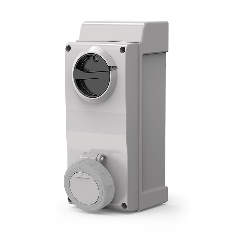 SCAME PARRE - PRESA PARETE PROXIMA 2P+T 16A TST 12H