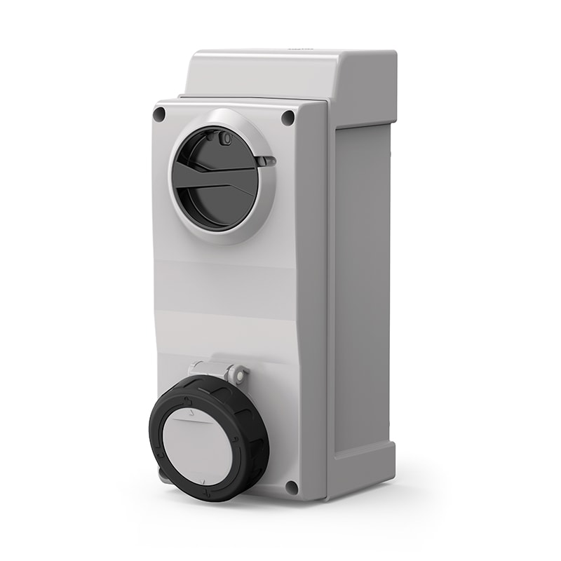 SCAME PARRE - PRESA PARETE PROXIMA 3P+N 16A 500V  7H