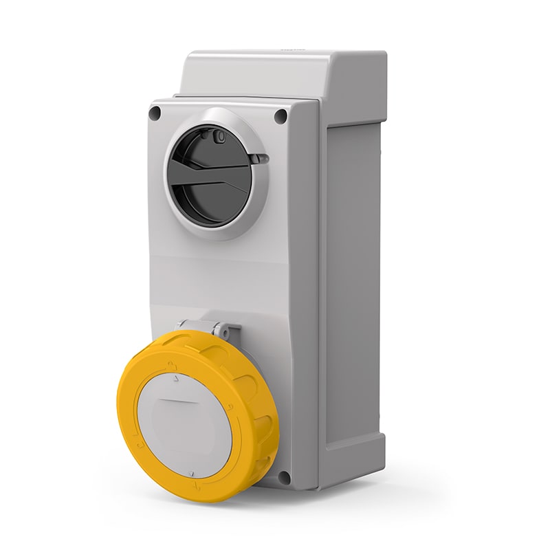 SCAME PARRE - PRESA PARETE PROXIMA 3P+N32A 110V