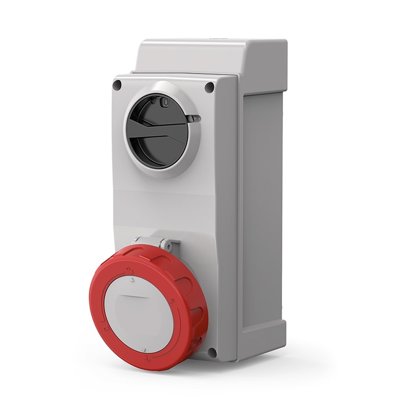SCAME PARRE - PRESA PARETE PROXIMA 3P+N32A 380V