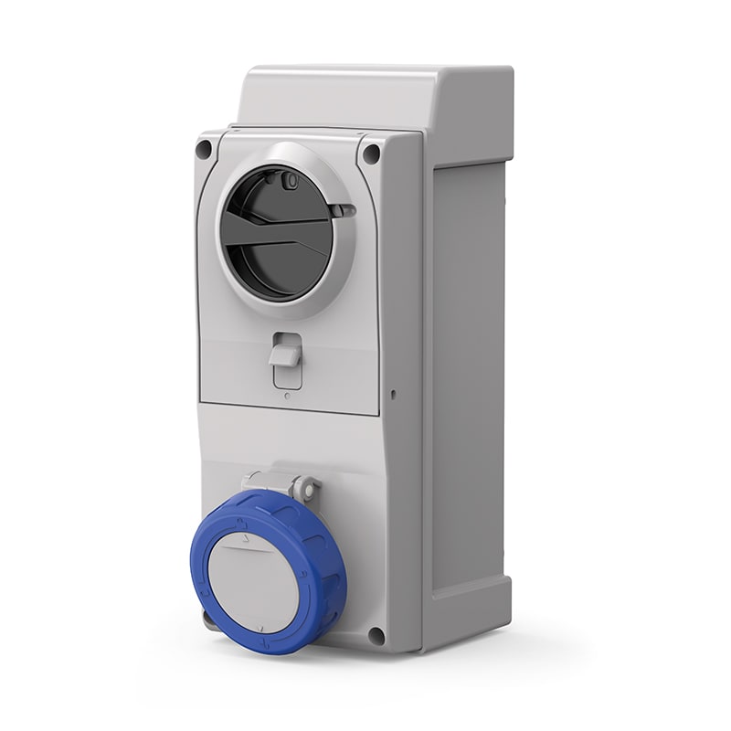 SCAME PARRE - PRESA PARETE PROXIMA C/FUS. 2P+T 16A 6H