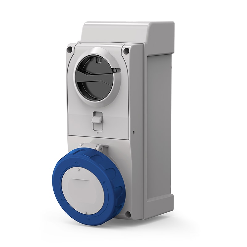 SCAME PARRE - PRESA PARETE PROXIMA C/FUS. 3P+T 32A 9H