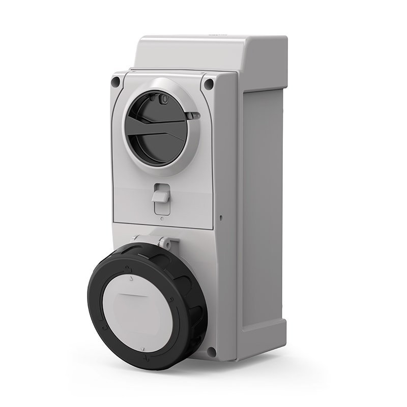 SCAME PARRE - PRESA PARETE PROXIMA C/FUS. 3P+T 32A 7H