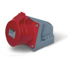 SCAME PARRE - PRESA DA PARETE 16A 6P+T 6H IP44