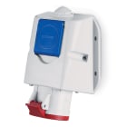 SCAME PARRE - PRESA PARETE COMBI 16A 3P+N+T - FRANCESE