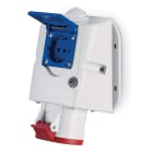 SCAME PARRE - PRESA PARETE COMBI 16A 3P+N+T - P30