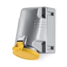 SCAME PARRE - PRESA PARETE 2P+T IP44 63A 4H 100-130V