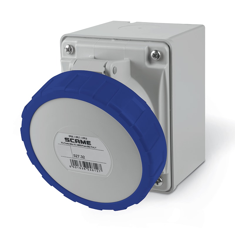 SCAME PARRE - PRESA PAR.C/DIR.3P+T 32A 67 9H