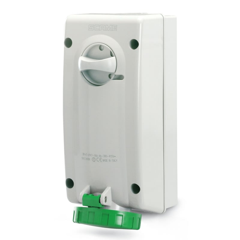 SCAME PARRE - PRESA ADVANCE 2  3P+T 16A 2H IP67 S/FUS