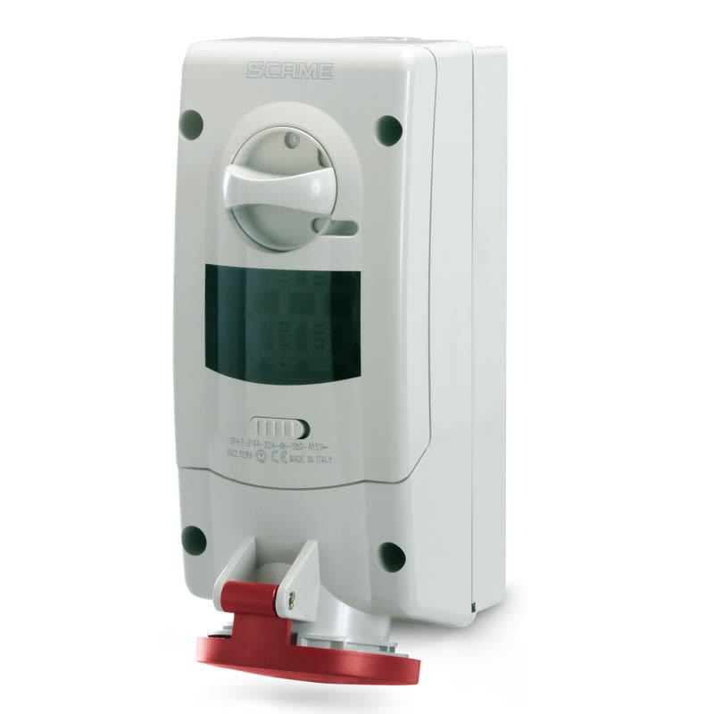 SCAME PARRE - PRESA ADVANCE 2 3P+T 16A 3H IP44 C/FUS
