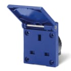 SCAME PARRE - PRESA INCASSO BS1363 13A BLU (FL.50X60)