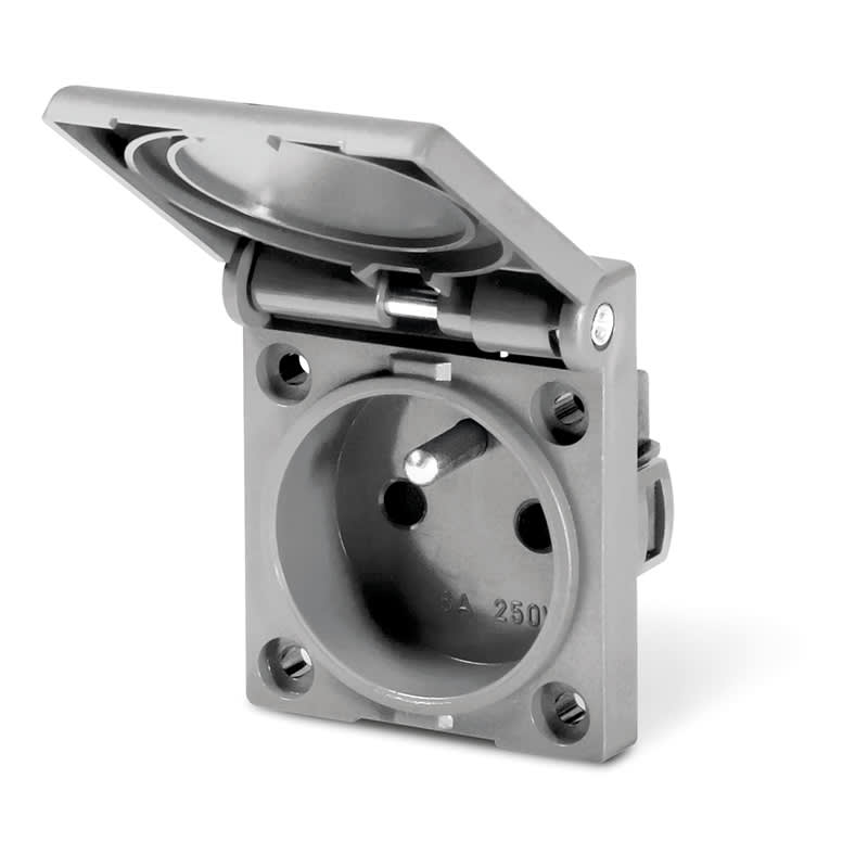 SCAME PARRE - PRESA INC.FRANCESE IP54 F/RID. E MICRO