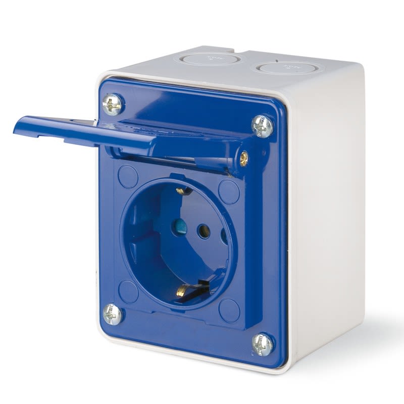 SCAME PARRE - PRESA PARETE P30   (VERSIONE PG)