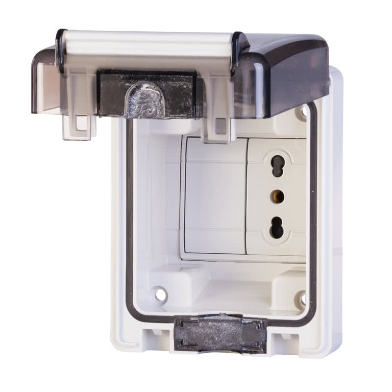 SCAME PARRE - CONT. DOMOPLUS 16A BIVAL. (P11/P17) IP66