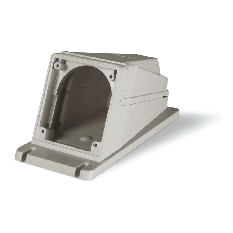 SCAME PARRE - SCATOLA DA PARETE 63A INCLINATA GRIGIO
