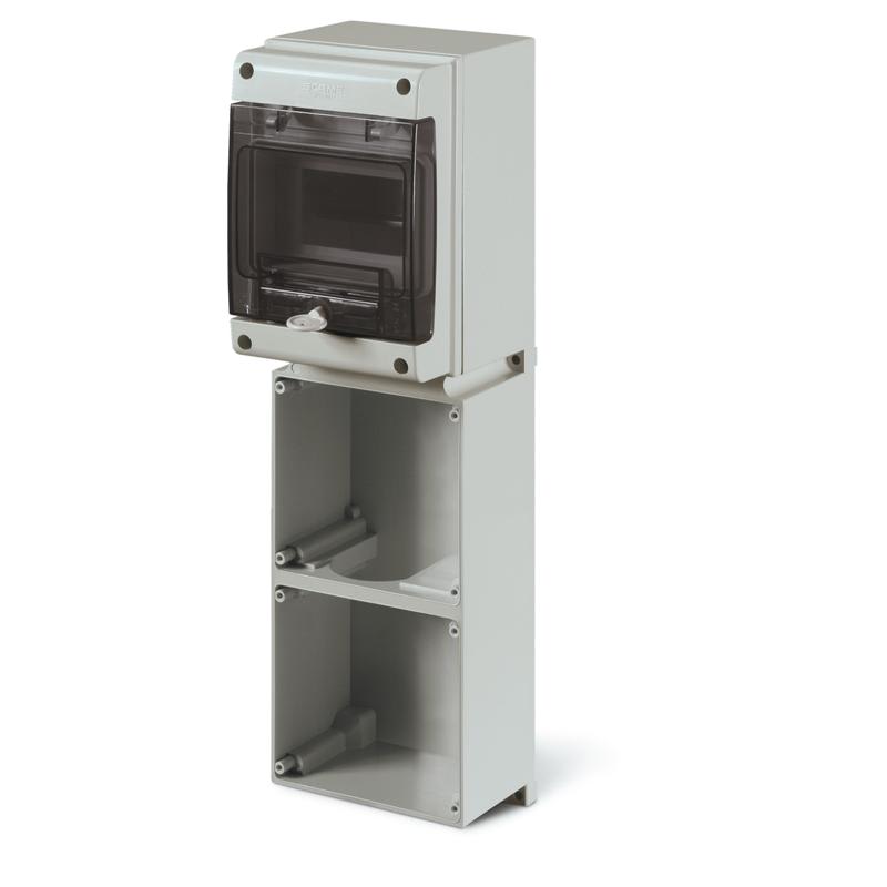 SCAME PARRE - SISTEMA CENTRALINO 6 DIN+2 PRESE OMNIA