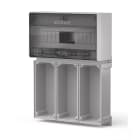 SCAME PARRE - BASE + CENTRALINO X 3 PRESE 16/32A