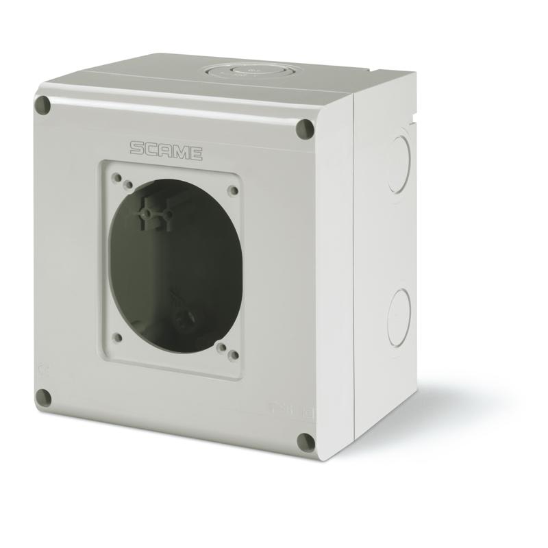 SCAME PARRE - CASSETTA DI DERIV. 136 X PR.IEC309 ADV2