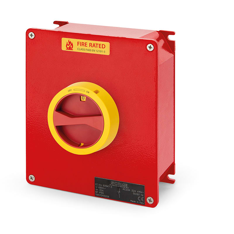 SCAME PARRE - INT. DI MANOVRA/SEZ. 100A 2P IP65
