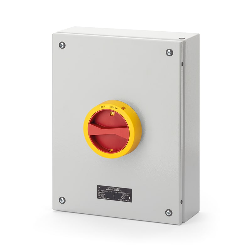 SCAME PARRE - INT. DI MANOVRA/SEZIONATORE 100A 8P