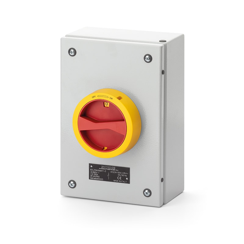 SCAME PARRE - INT. DI MANOVRA/SEZIONATORE 80A 8P