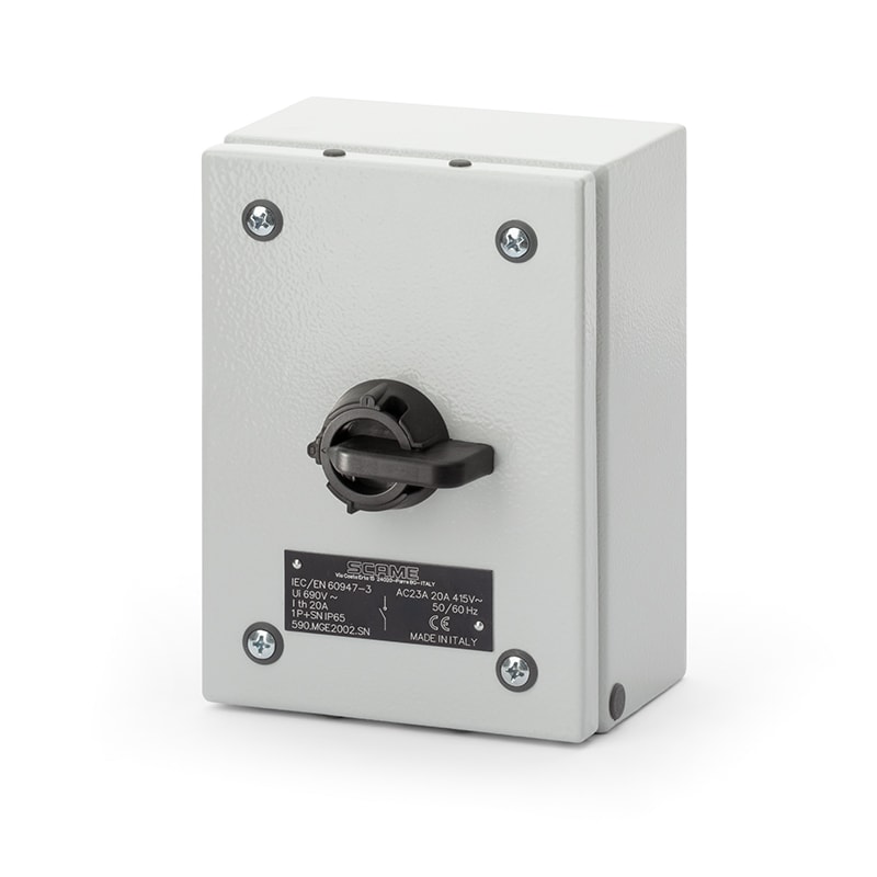 SCAME PARRE - INT. DI MANOVRA/SEZIONATORE 40A 3P+N