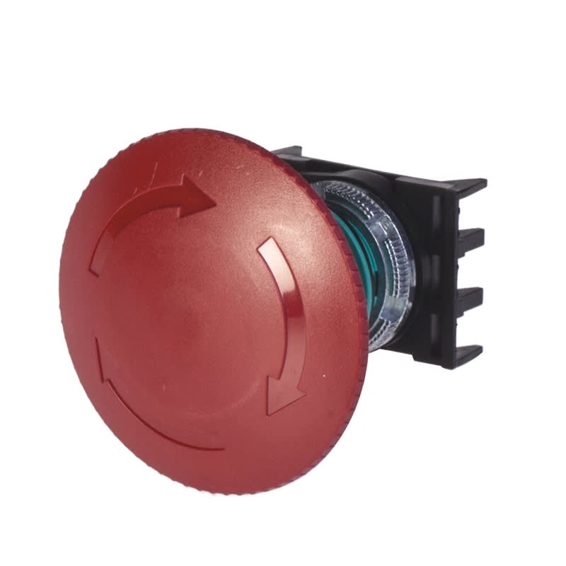 SCAME PARRE - PULSANTE A FUNGO RS D60 SBLOCCO A ROTAZ.